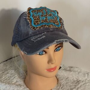 CC Distressed "Can I Pray For You" Pony Cap